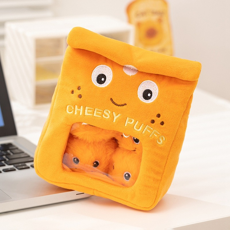 Soft Food Snacks Kids - Bir Çanta Dolusu Milföy Atıştırmalıkları Peluş