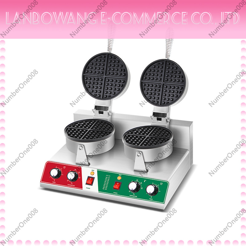 Food Snacks Restaurant - Döner Waffle Makinesi Yapışmaz Waffle Demir