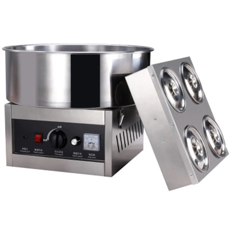 Food Processor Snacks - Ticari DIY Pamuk Şeker Makinesi Gazlı