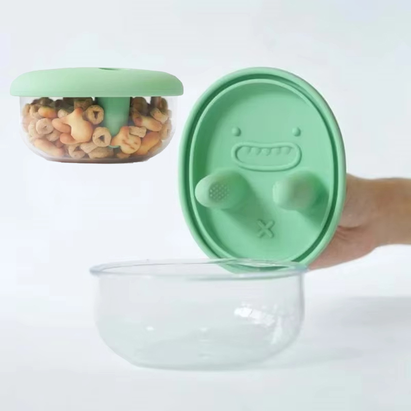 Food Snacks For Camping - Ellerini Temiz Tutun Silikon Kapaklı Öğle