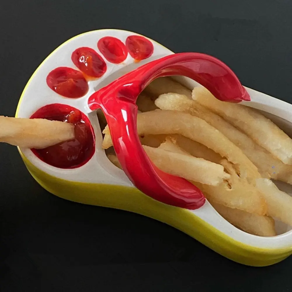 Yaratıcı Komik Terlik Şeklinde - Food Snacks Restaurant incelemesi ve fiyatı