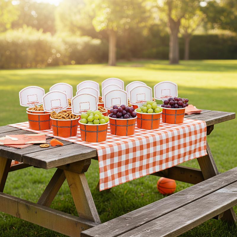 6 adet basketbol atıştırmalık  - Food Snacks For Kids Party incelemesi ve fiyatı