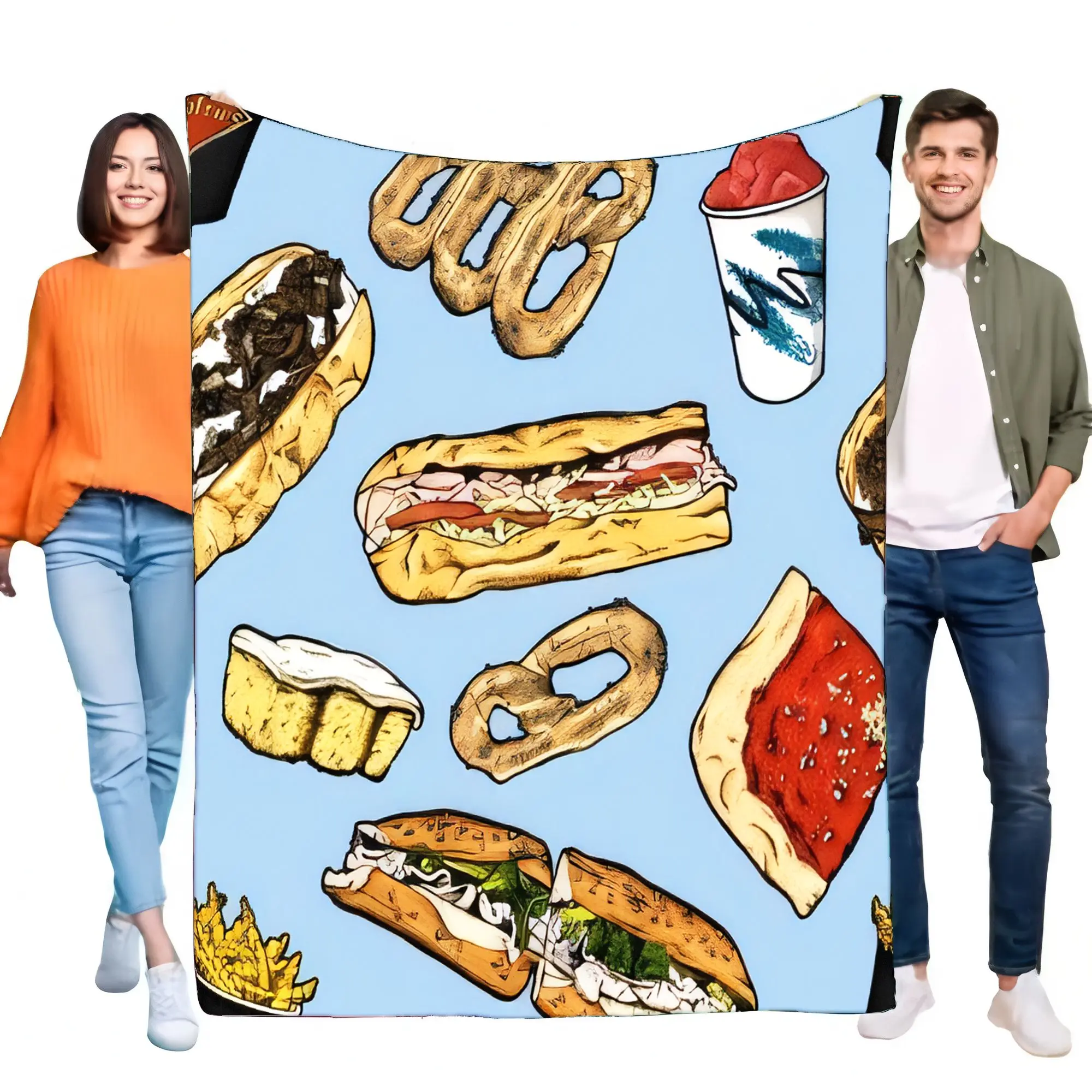 Atıştırmalık Yiyecek Desenli F - Soft Food Snacks Kids incelemesi ve fiyatı