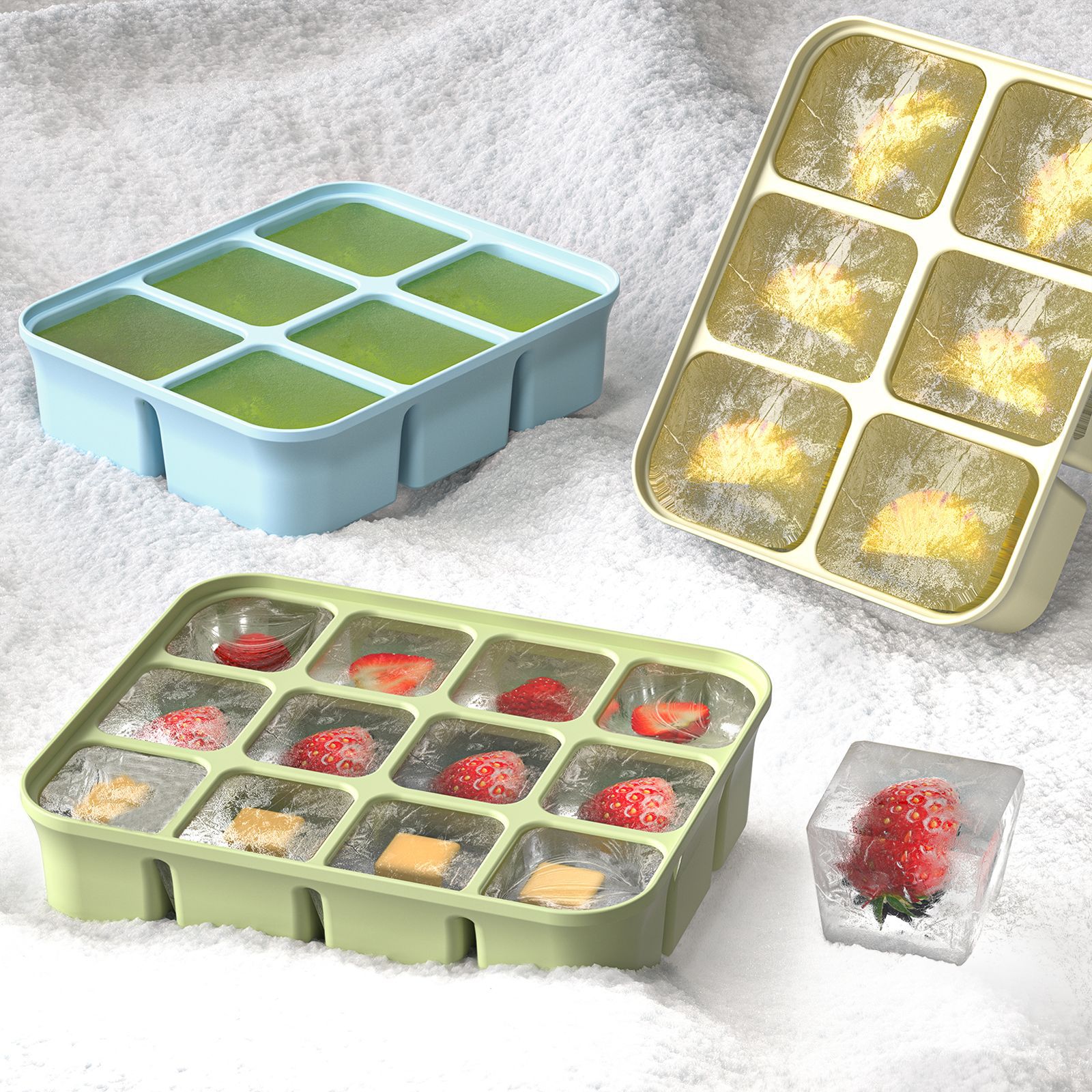 3 adet silikon bebek maması do - Homemade Food Snacks incelemesi ve fiyatı