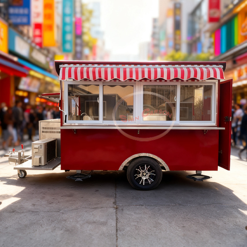 Mobil yemek kamyoneti, çok fon - Food Snacks For Camping incelemesi ve fiyatı