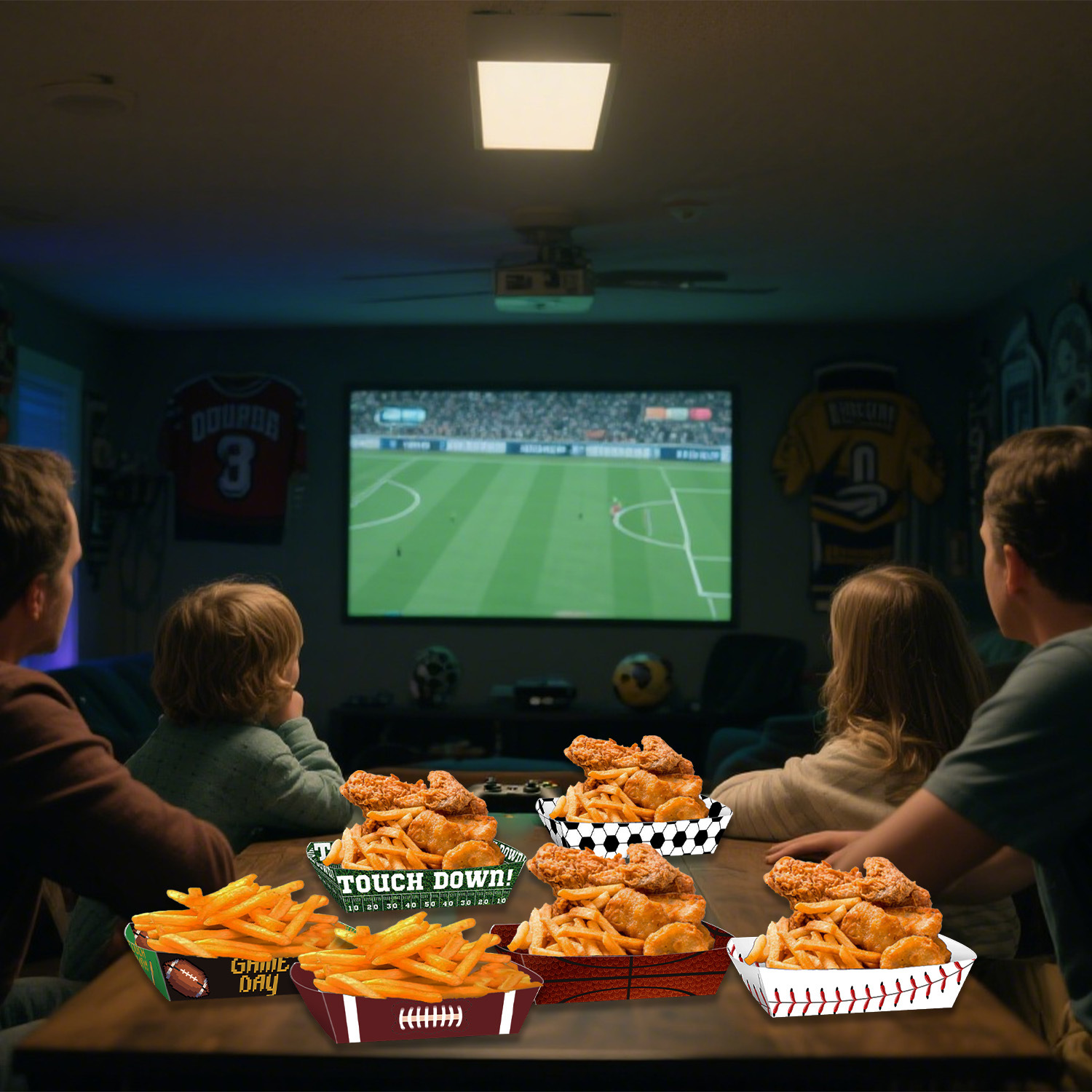 Spor Topu Yemek Tepsisi Temalı - Food Snacks For Kids Party incelemesi ve fiyatı