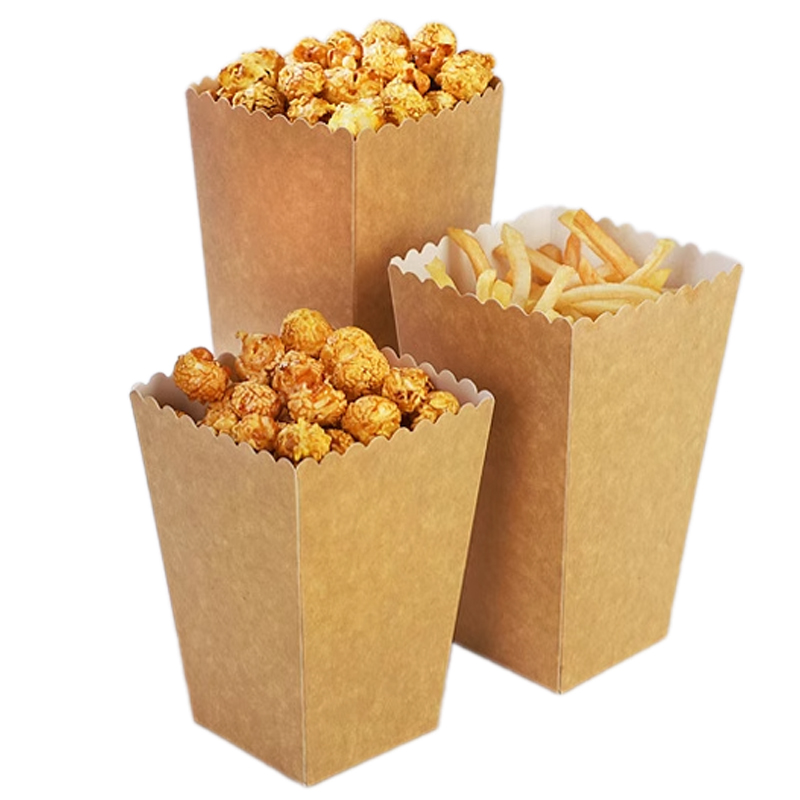 24 adet/grup Kraft Kağıt Patla - Food Snacks For Kids Party incelemesi ve fiyatı