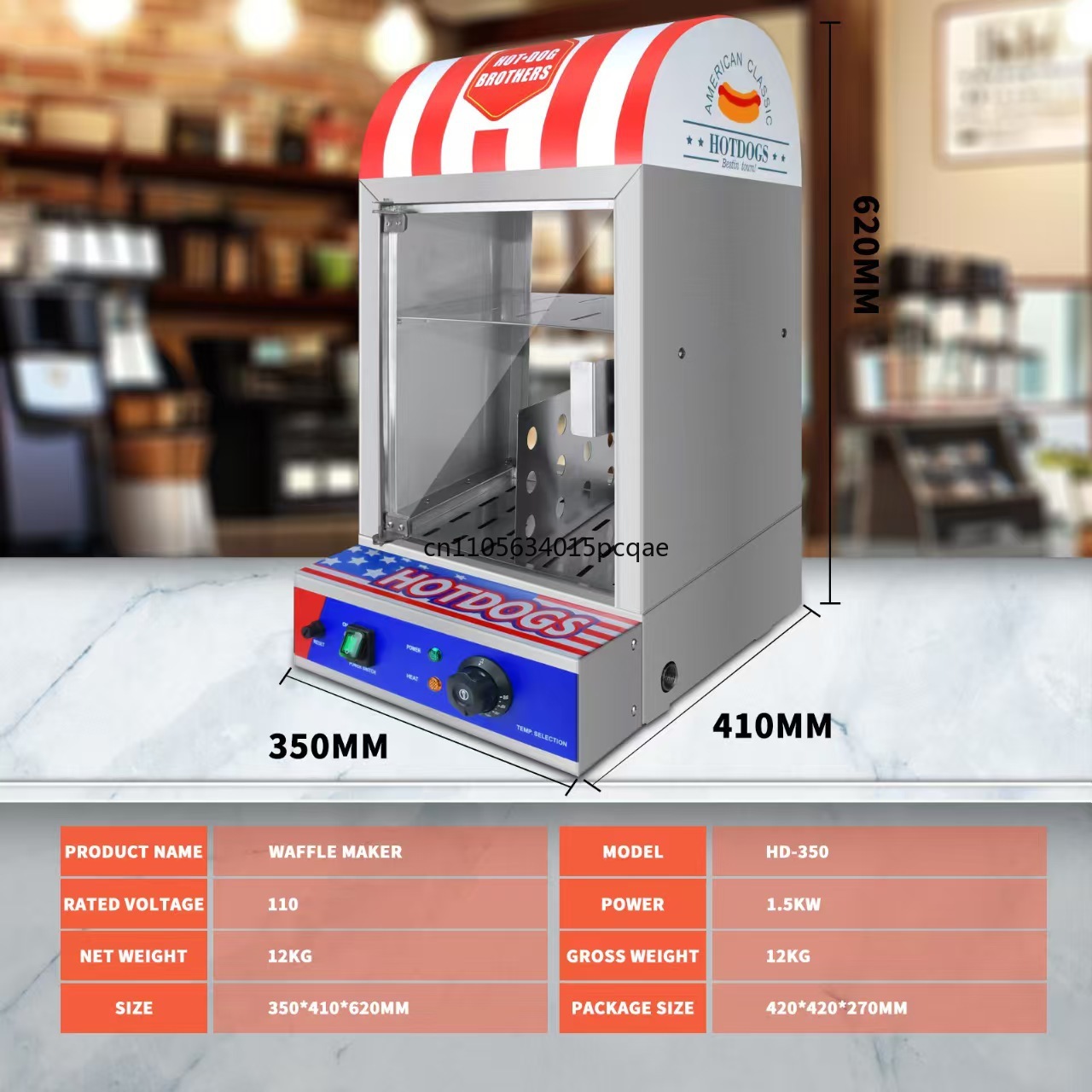 Ticari Otomatik Sosisli Sandvi - Food Processor Snacks incelemesi ve fiyatı