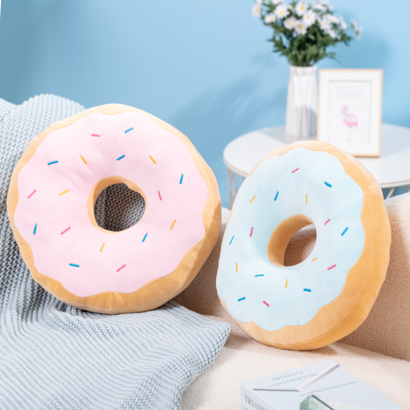 Candy Colors Donut Plush Pillo - Soft Food Snacks Kids incelemesi ve fiyatı
