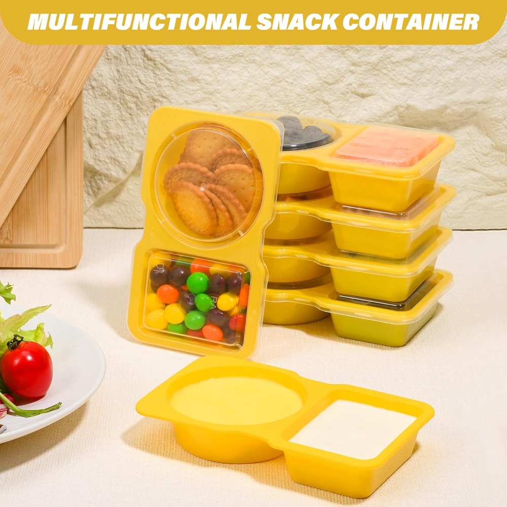 2 Bölmeli Tek Kullanımlık Plas - Food Snacks For Kids Party incelemesi ve fiyatı